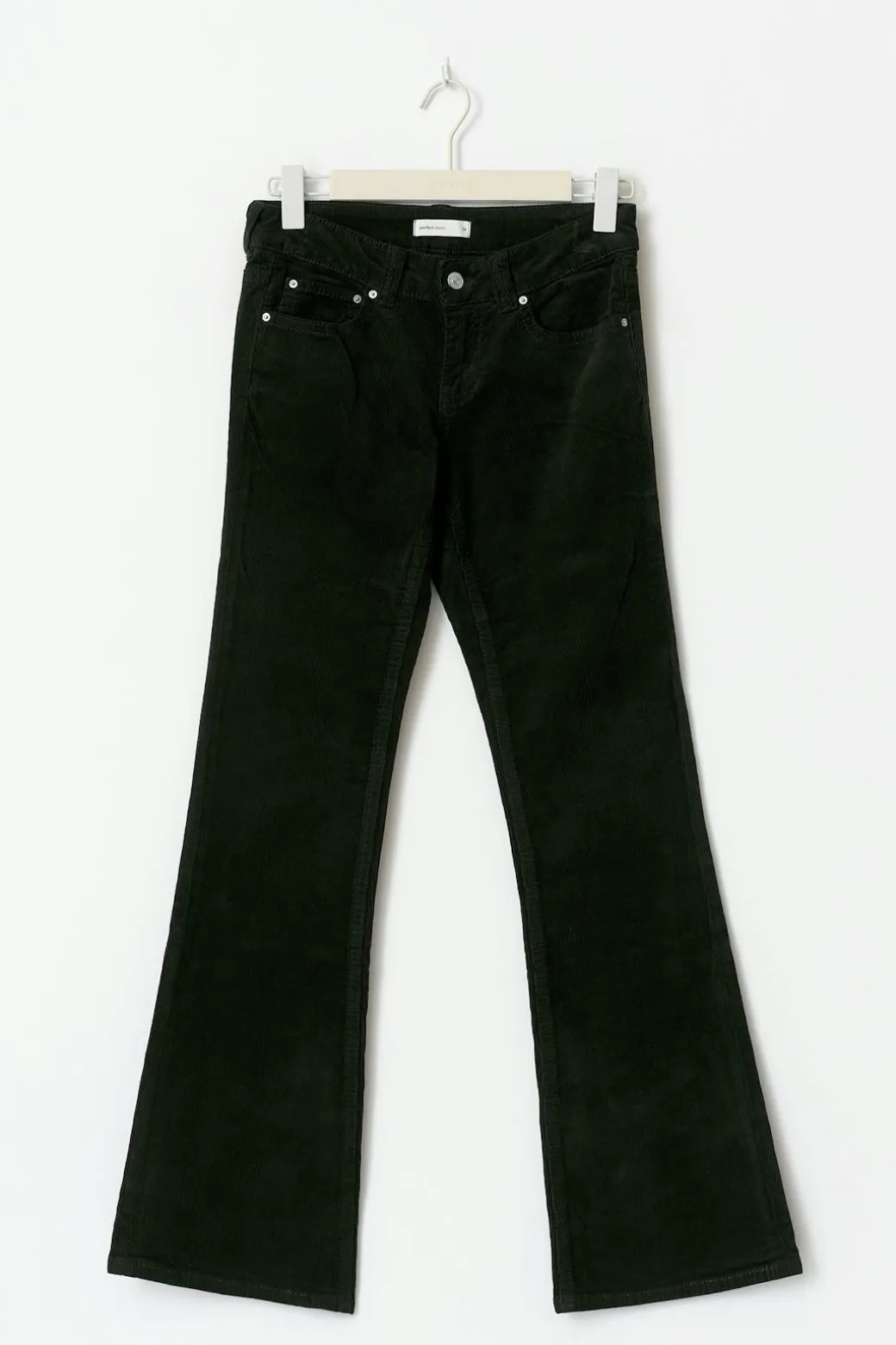 Y2k low cord bootcut jeans