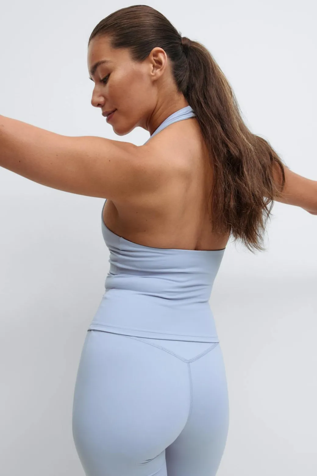 Yoga halterneck top