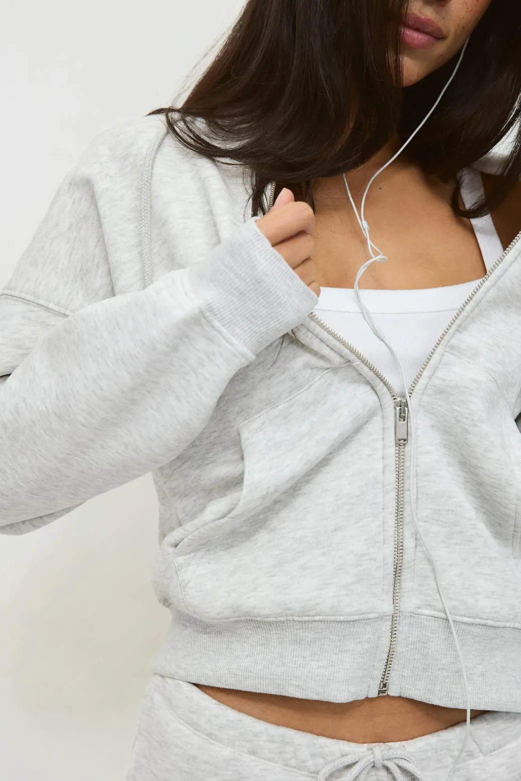 Zip hoodie