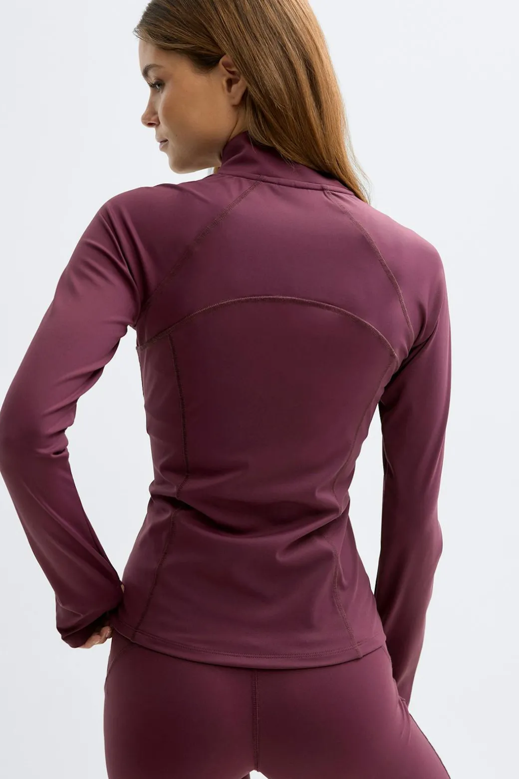 Zip yoga jacket